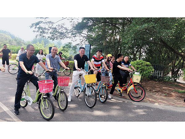 真明能源團建-大夫山環湖騎行