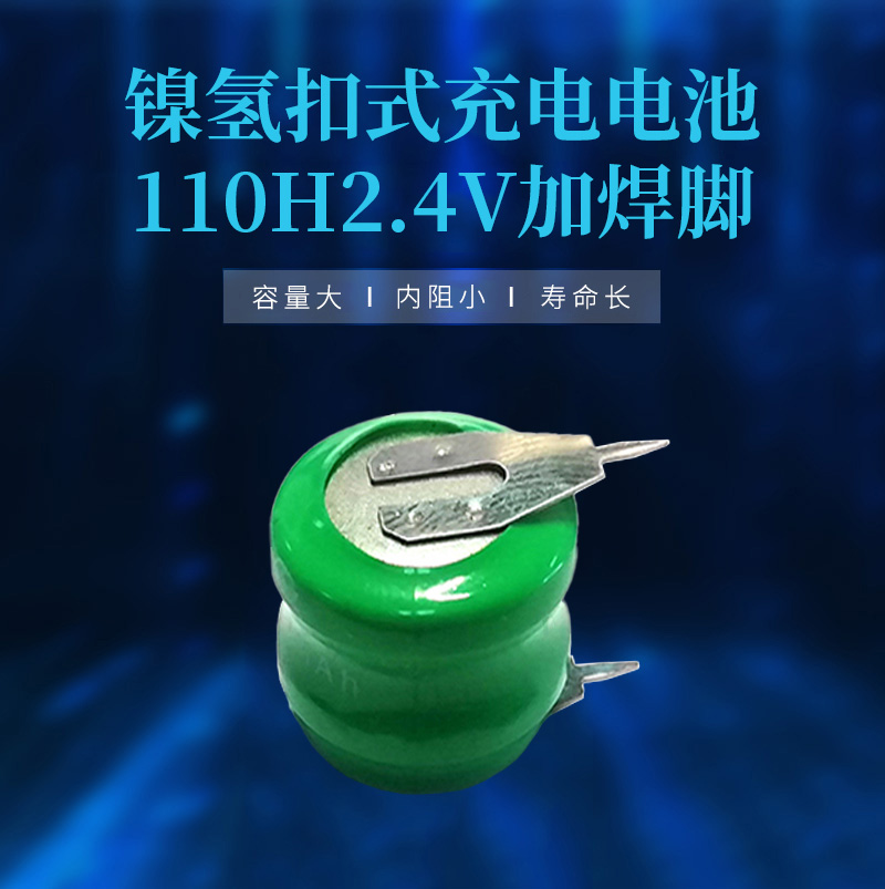 110H2.4V鎳氫帶腳電池主圖海報